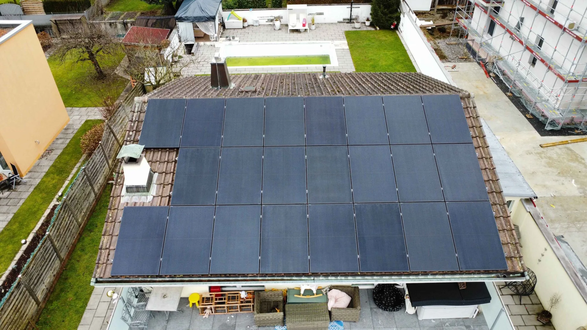 Einfamilienhaus in Glattbrugg mit Solaranlage